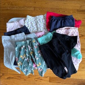 Baby Girl Various Brand Legging Bundle
